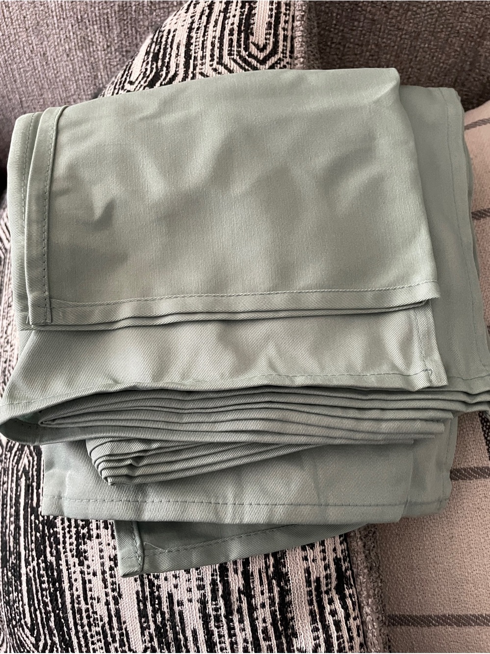 Soft Sage Green Napkins set of 12
